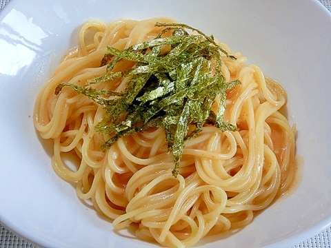 時短簡単!!ワンパンもちもち明太クリームパスタ